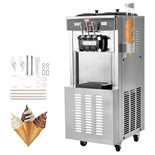 Commercial Ice Cream Machine (Vertical 3 Flavors Flagship Model)