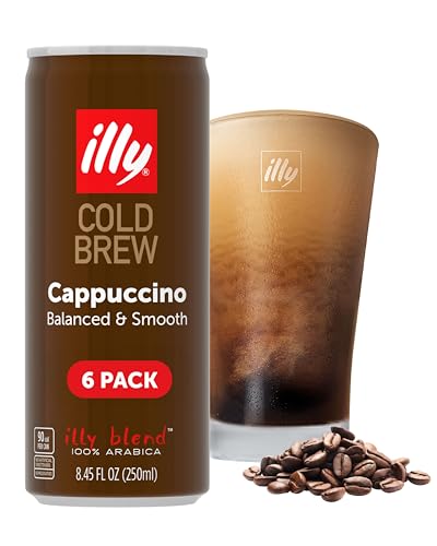 Ready To Drink Cappuccino Cold Brew Coffee (8.45 Fl Oz (Pack of 6))