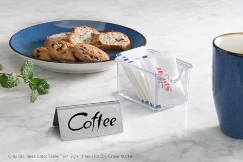 Stainless Steel Table Tent Sign