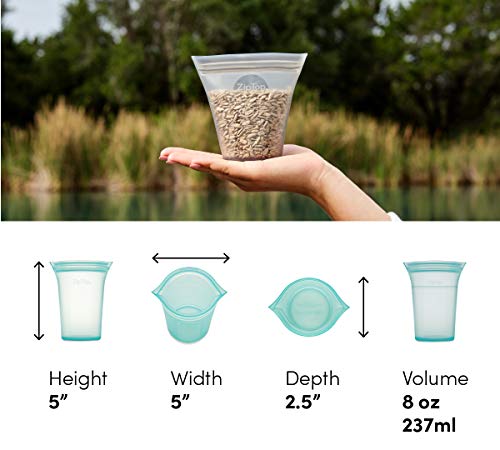 Reusable Food Storage Bags (Lavender / Small Cup)