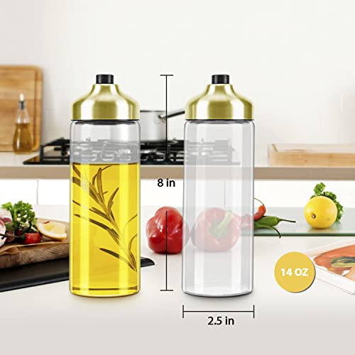 Gold Oil Dispenser (Gold / 14OZ Set of 1)