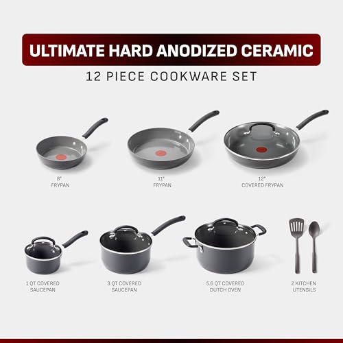 Ultimate Hard Anodized 12 (12-Piece)