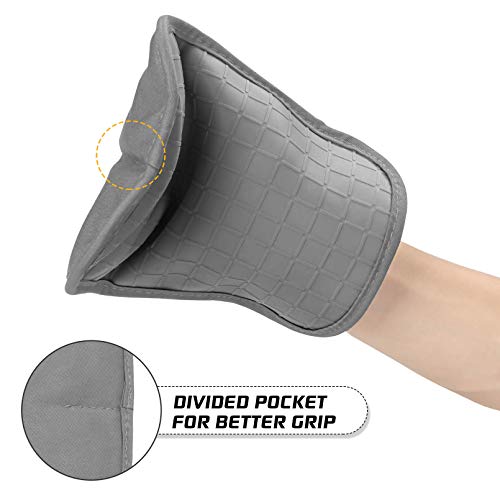 Silicone Kitchen Pot Holders with Pockets (2 Count)