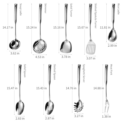 Kitchen Utensil Set (Silver.A)