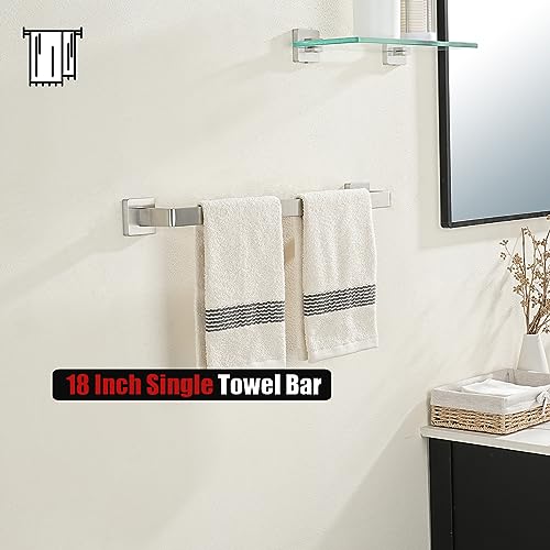 Brushed Towel Bar (20.41 Inch / Brushed Steel)