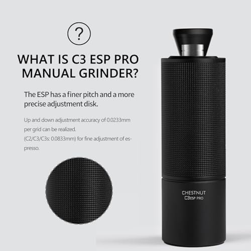 Chestnut C3 ESP Pro Manual Coffee Grinder (Black / Chestnut C3 ESP Pro)