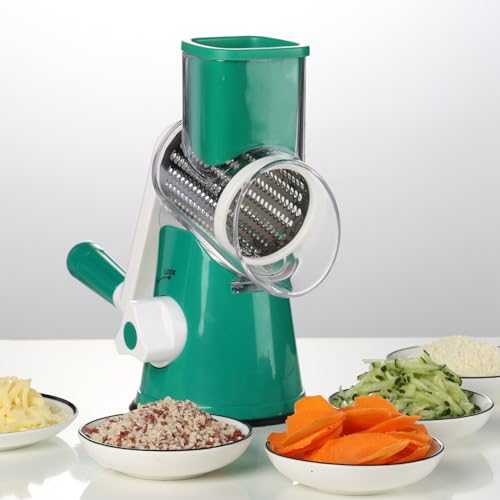 Rotary Cheese Grater Hand Crank Cheese Shredder for Fresh Cheese