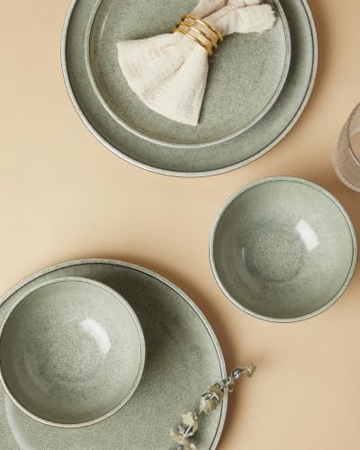 Ceramic Dinnerware Sets for 4 (Slate Gray / Set (12pcs))