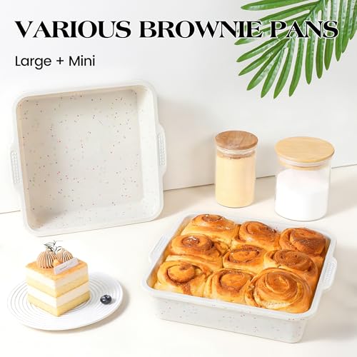 8x8 inch Silicone Square Cake Pan (Square / 8 inch)