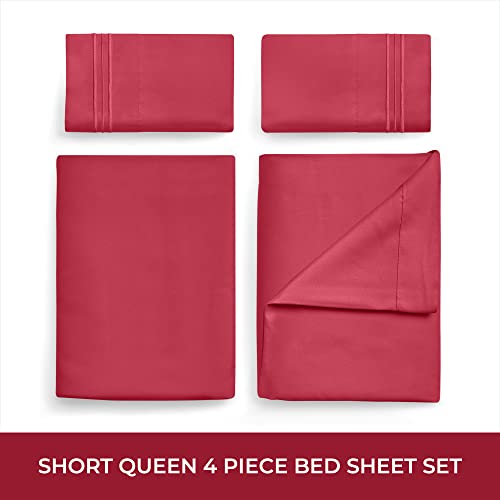 Iconic 4 Piece (1752 Brick Red / RV / Short Queen)