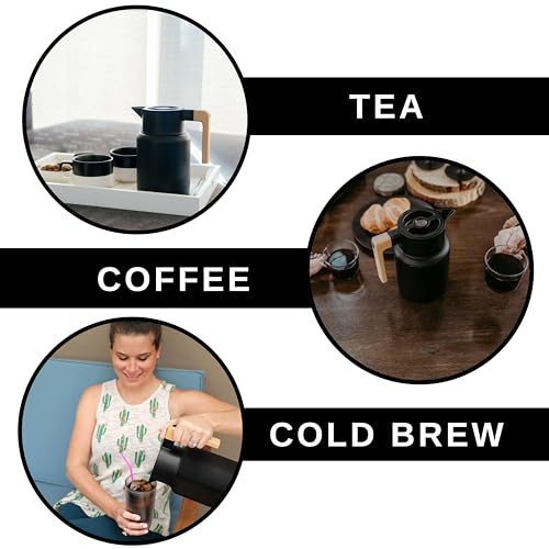 Thermal Coffee Carafe 50 Oz (Black)