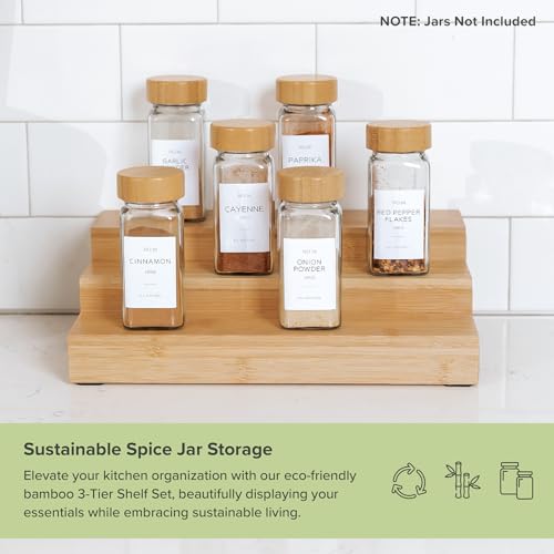 3 Tier Expandable Spice Rack Organizer