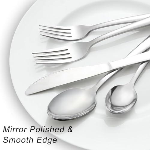 24 Piece Silverware Set (24Pcs)