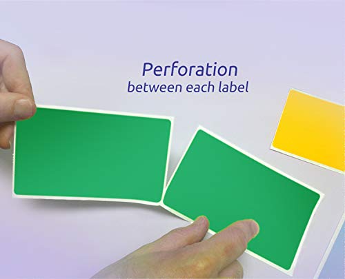 500 Rectangle Stickers (Green)