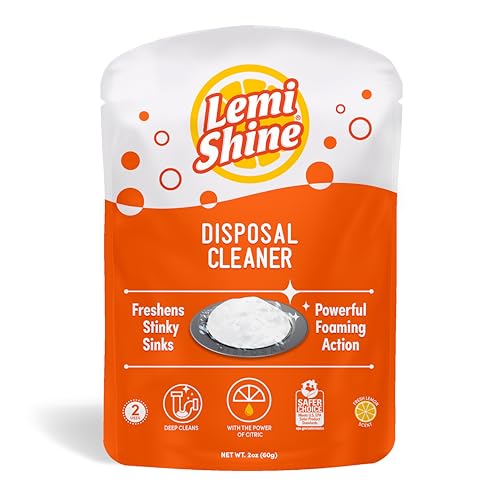 Natural Foaming Garbage Disposal Cleaner 2Ct (2 Count (Pack of 1))