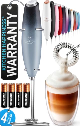 Powerful Milk Frother Wand With Duracell Batteries