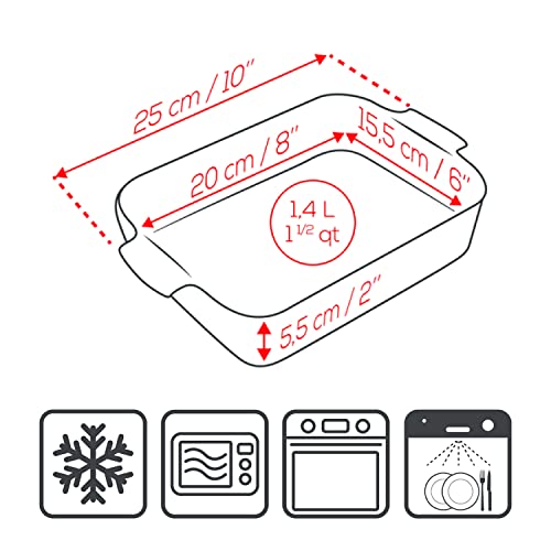 Appolia Rectangular Oven Dish