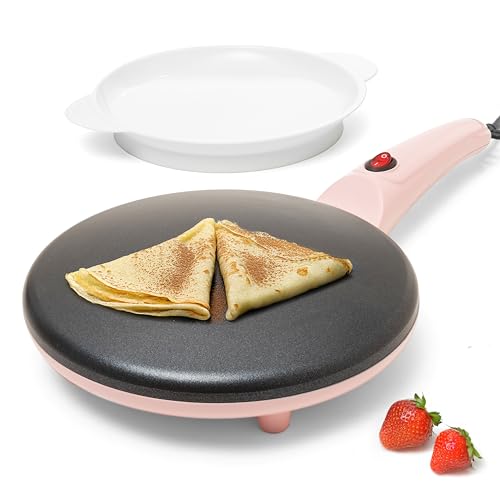Pink Electric Crepe Maker (8 Inch Corded / Pink)