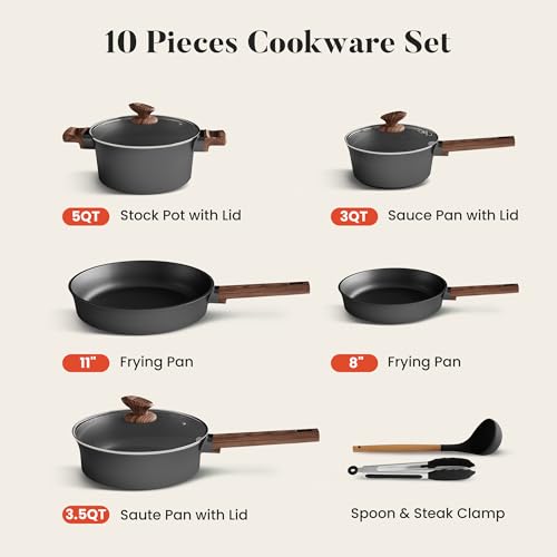 Ceramic Cookware Set