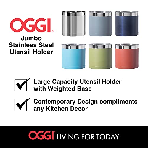 Stainless Steel Jumbo Utensil Holder