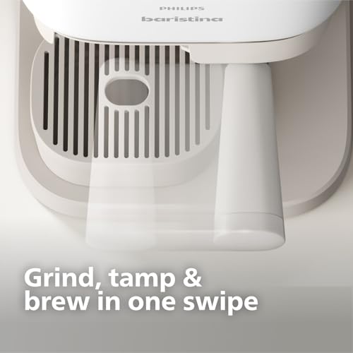 Baristina Espresso Machine & Milk Frother Bundle (Espresso Machine + Milk Frother / White)