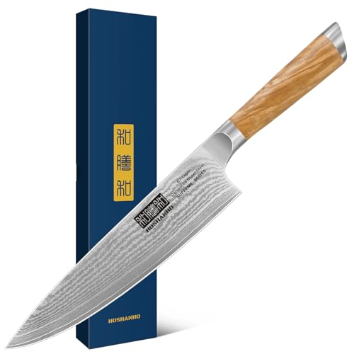 Damascus Chef Knife 8" (8 Inch Chef Knife)