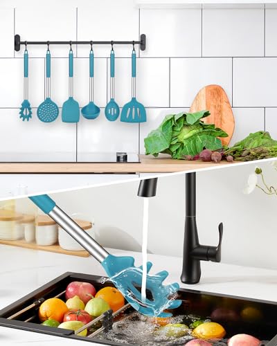 Silicone Kitchen Utensils Set (8 Count)