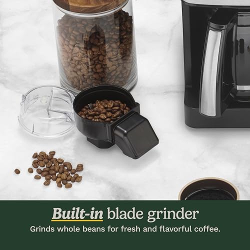 Coffee Maker 2 (12-Cup Glass / Grind & Brew Plus / Stainless)
