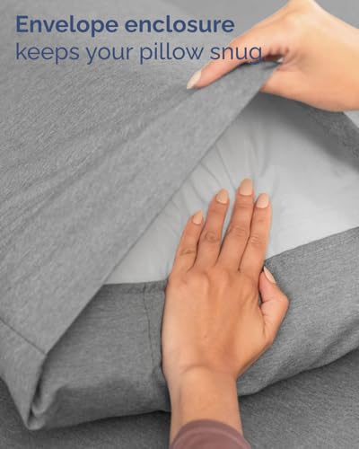 Twin Size 3 Piece Sheet Set (40 - Heathered Grey / Twin)