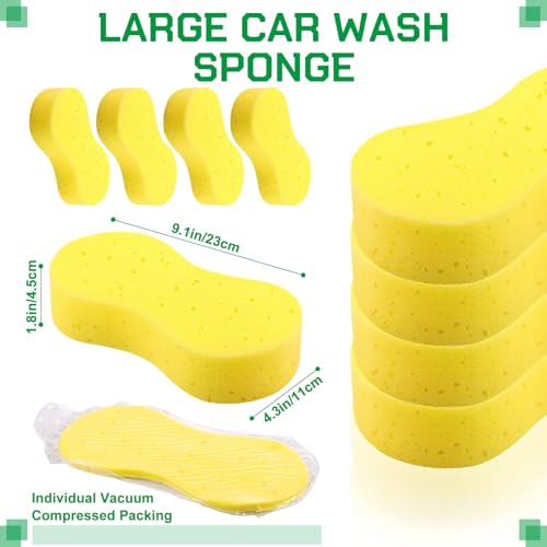 48 Pack Car Wash Sponges Large Sponges Bulk Big All (48 Count)
