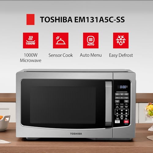 Countertop Microwave Oven (1.2 Cu.Ft.-Silver)