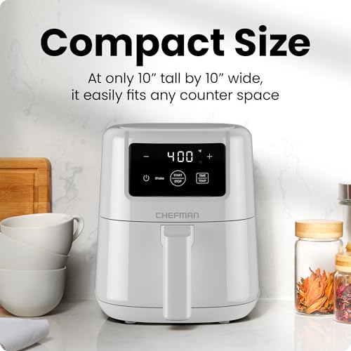 2 Qt Mini Air Fryer (2 Quart / White)