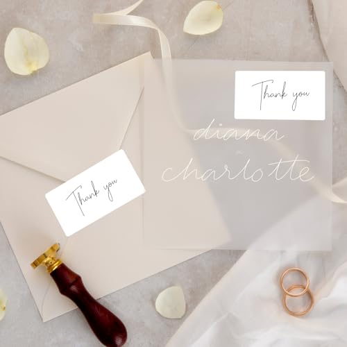 White Thermal Labels 2x4 Inch