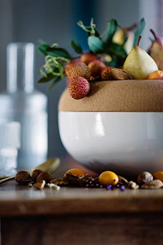 Large Fruit & Vegetable Storage Bowl (Burgundy / 14.1")