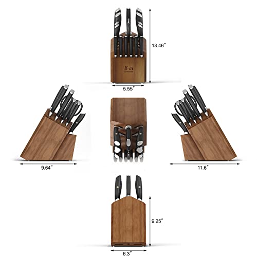 L Series 17 Piece German Steel Forged Knife Set