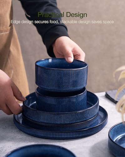Star Dinnerware Sets with Mugs (Nebulas Blue)