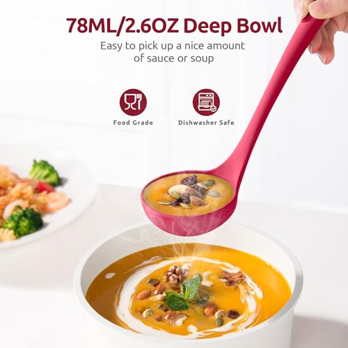 Silicone Soup Ladle