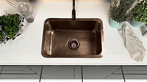 Kitchen & Bar Sink (21 inches / Pure Copper)