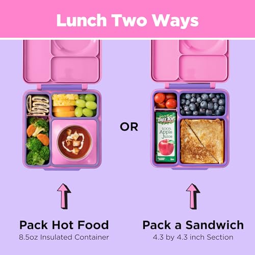 OmieBox Kids Insulated Bento Box