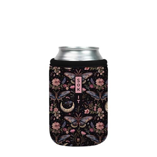 CanSok Sleeve for Beer & Soda Insulated Neoprene Cover (Into the Night / 12oz Can Sleeve)