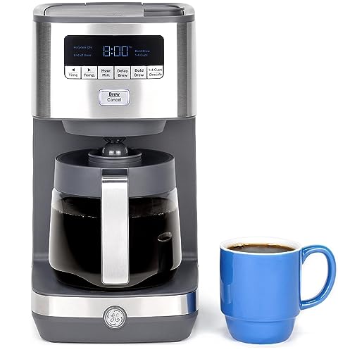 Drip Coffee Maker With Timer (Glass Carafe)
