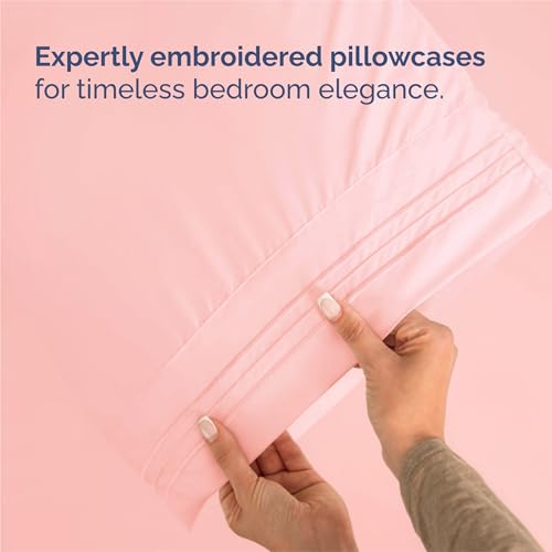 King Size 4 Piece Sheet Set (31 - Baby Pink / King)