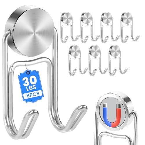 Magnetic Hooks for Cruise Cabins 30Lbs+ Heavy Duty Magnet Hook