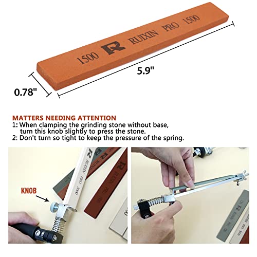 RUIXIN PRO 8 Pcs Knife Sharpening Stones for RUIXIN PRO RX (8 Count)