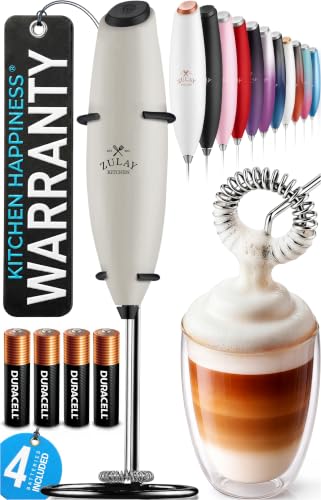 Powerful Milk Frother Wand With Duracell Batteries