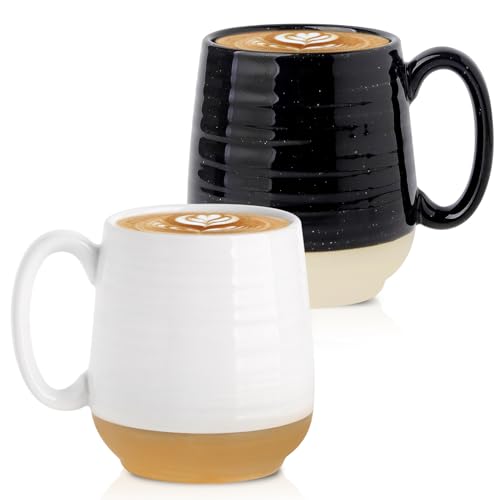 20 oz Coffee Mugs (White & Black)