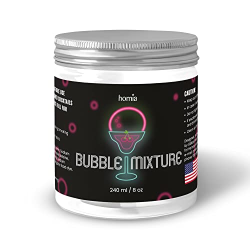 Cocktail Smoker Bubble Mixture for Smoke Infuser (Bubble Mixture)