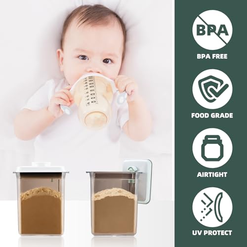 Baby Formula Container (35 oz - Brown)