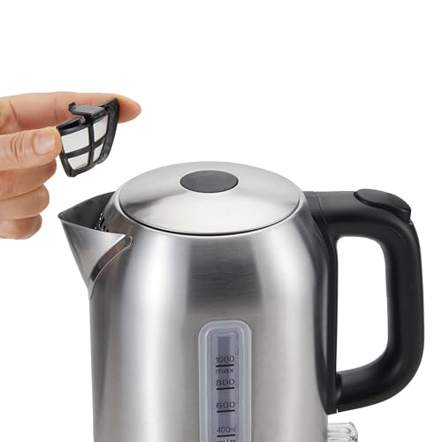 Electric Kettle (Stainless Steel / 1.1 Quarts)