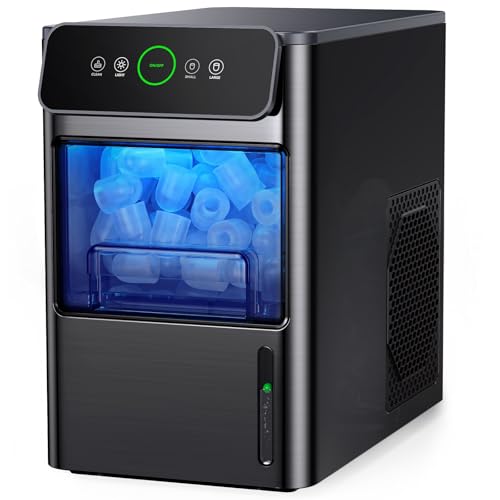 Portable Countertop Ice Maker (Black / 20 lbs)